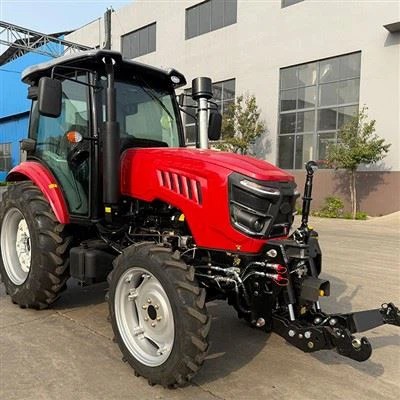 120 LE fülkés traktor elöl{1}}szerelt TLT-vel